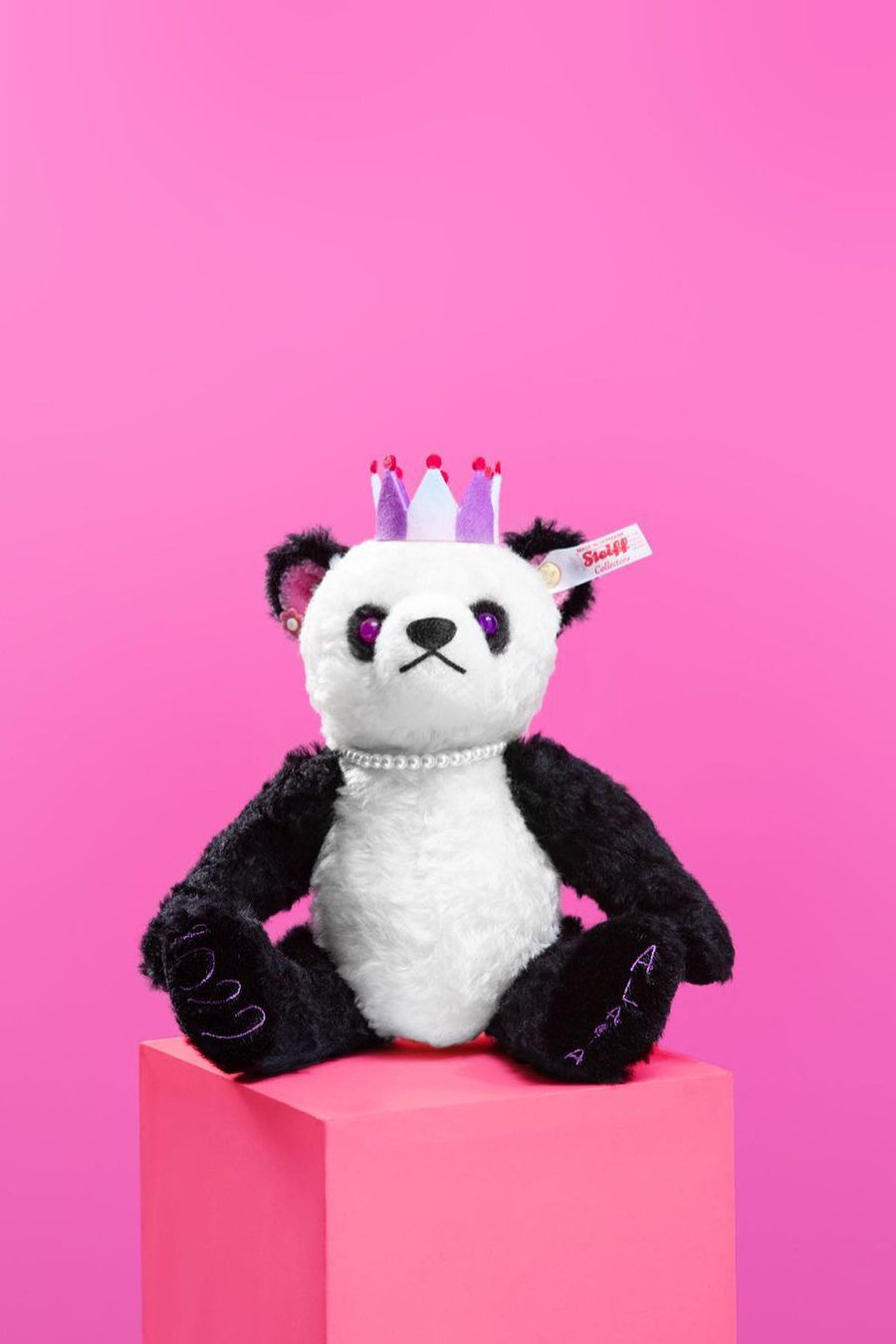 CLOT ×STEIFF ×FRAGMENT alaia Mini Panda CLOT ×STEIFF ×FRAGMENT alaia Mini Panda