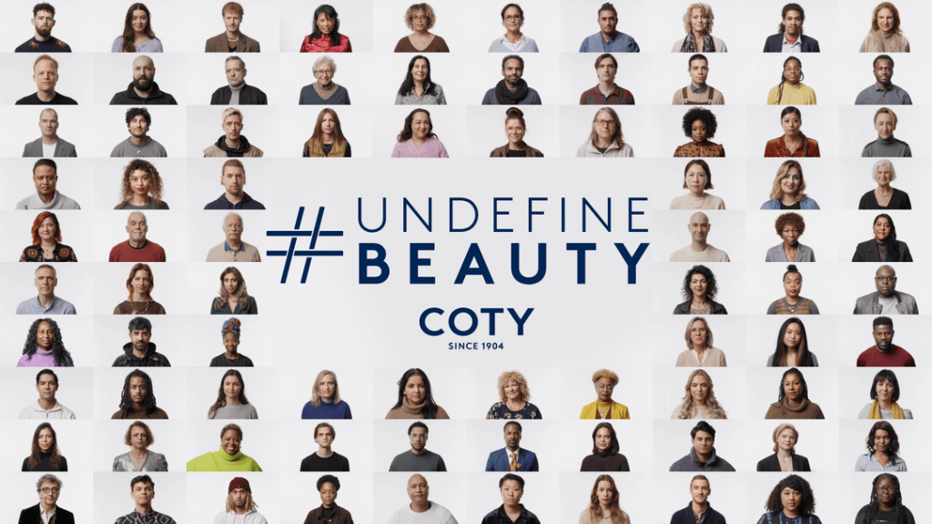 Coty Group’s #UndefineBeauty campaign takes the form of an online petition calling for change in traditional dictionary definitions of beauty. Photo: Coty Group