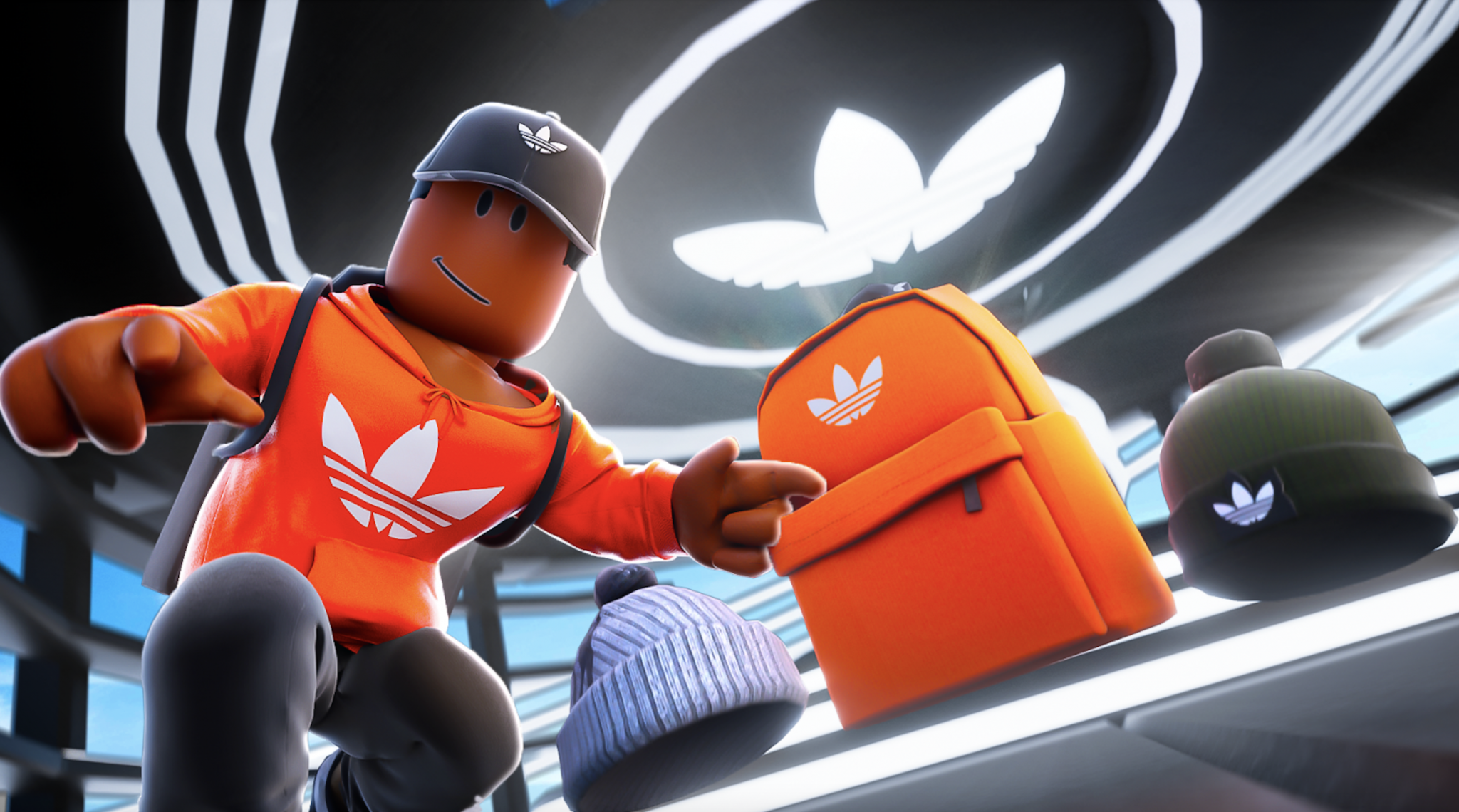 Adidas’ Three-Stripes brand has launched a series of new pop-up stores in Roblox. Photo: Adidas