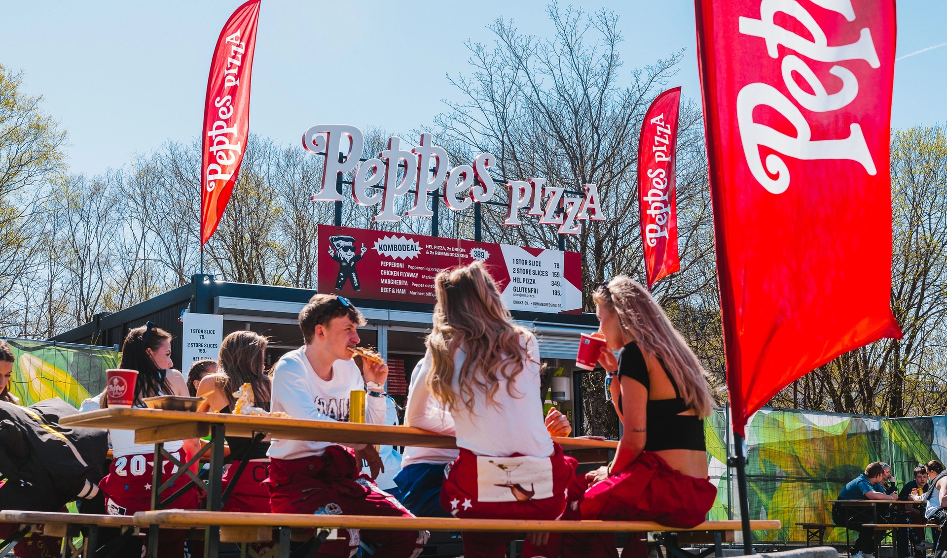 Peppes Pizza som partner for Landstreff Stavanger.