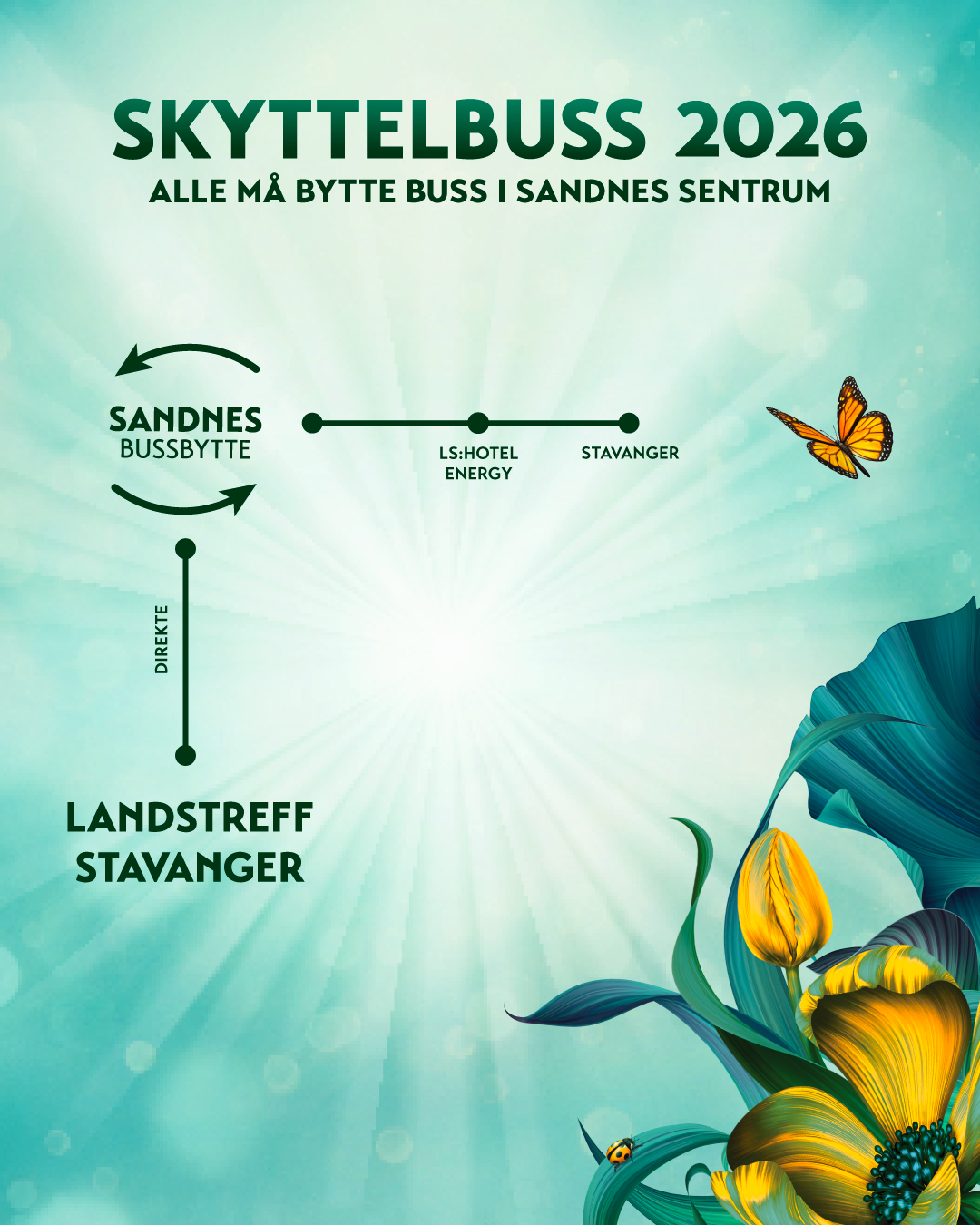 Skyttelbuss i salg nå