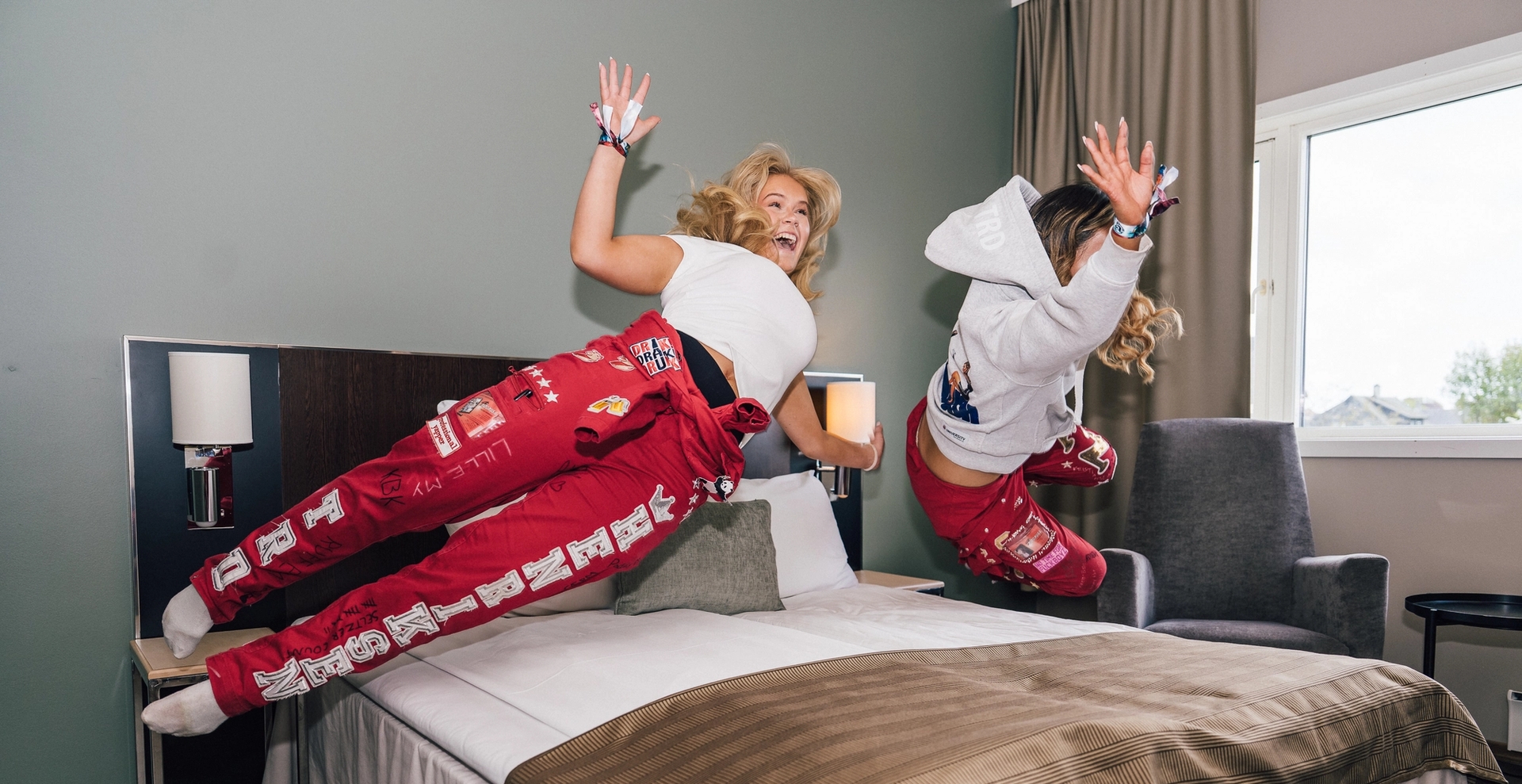 Gjester på LS:Hotel.