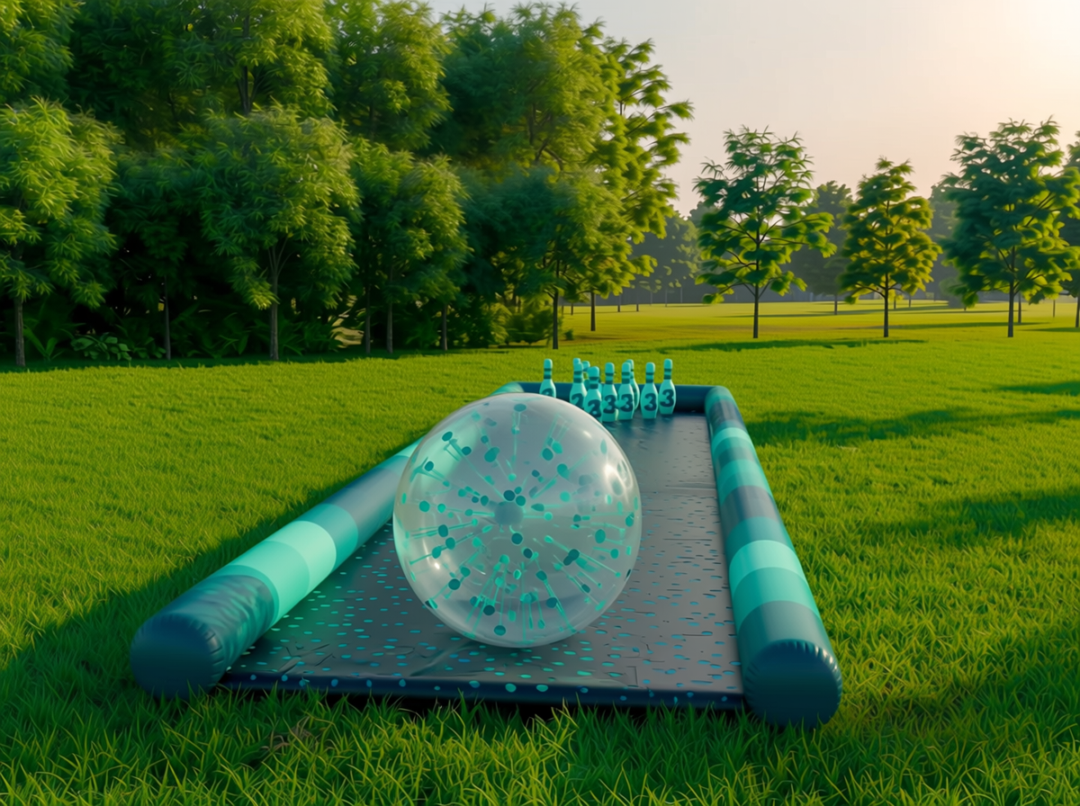 Attraksjon Human Bowling i LS:DIMENSION.