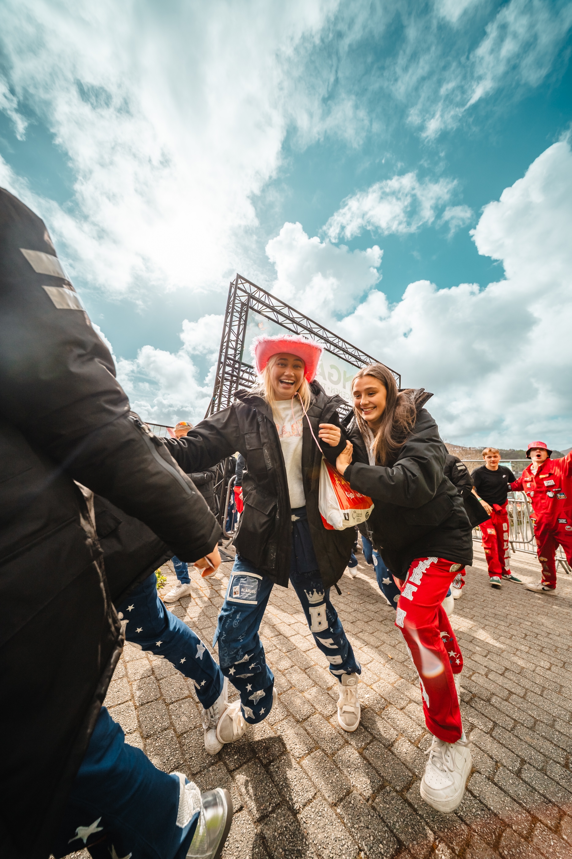 Russ ved innsjekk til Landstreff Stavanger.