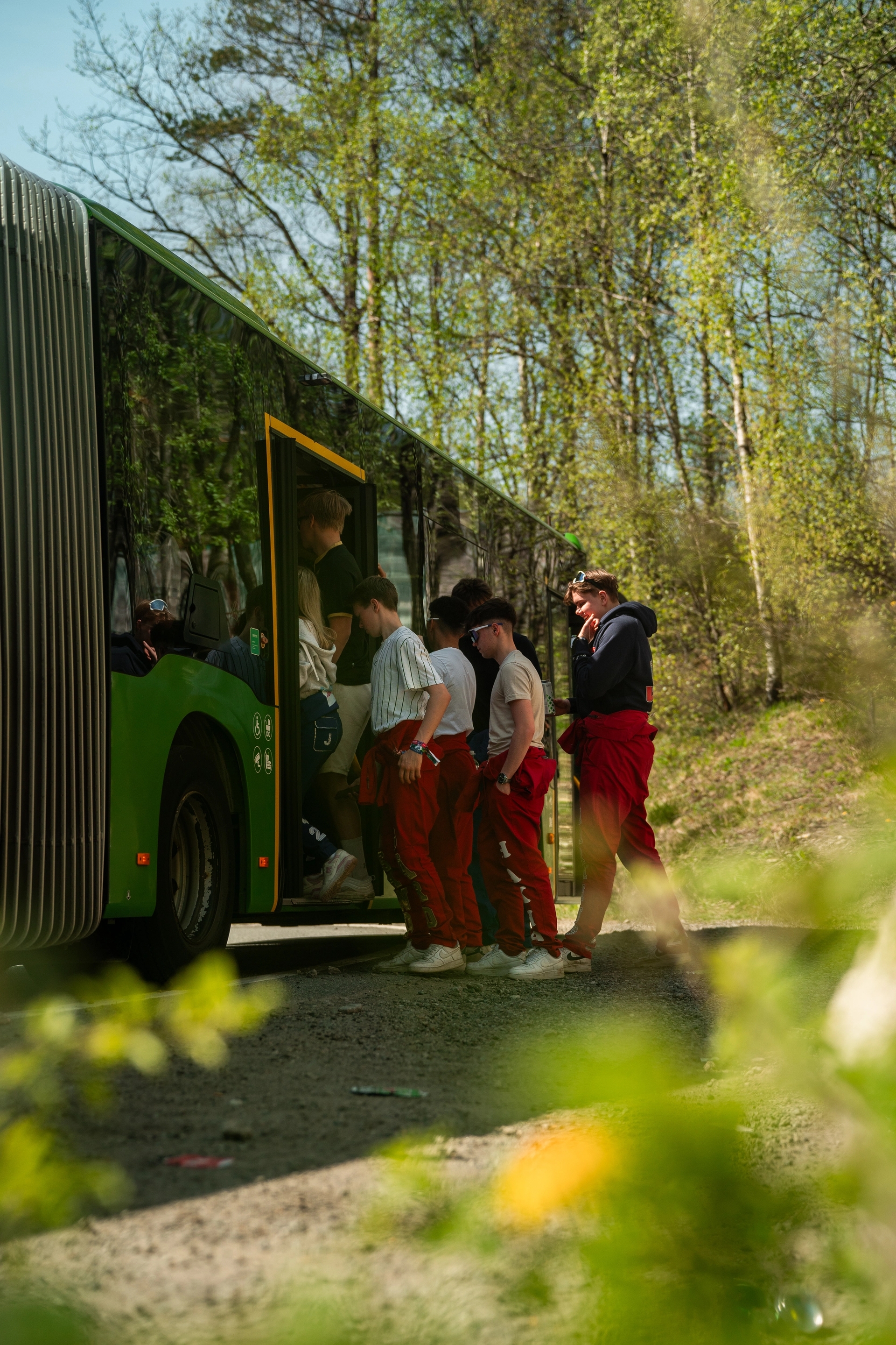 Skyttelbuss til LS:Camp.-