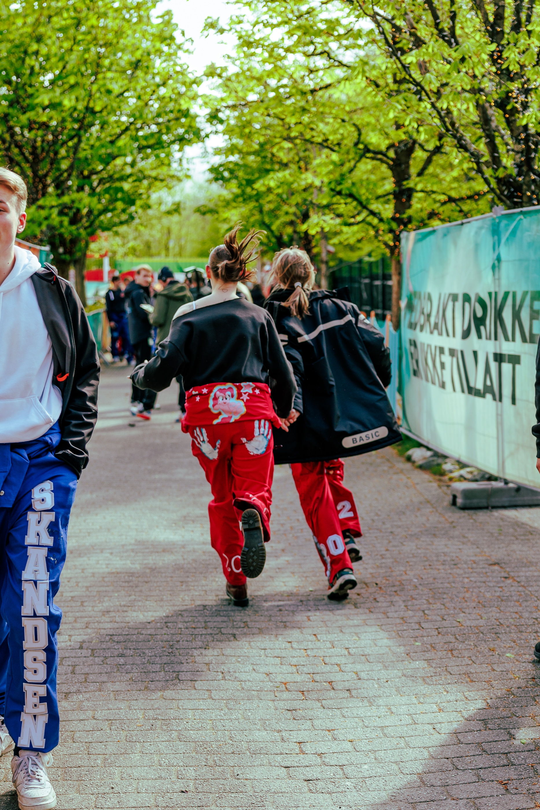 Russejenter løpet inn til Landstreff Stavanger