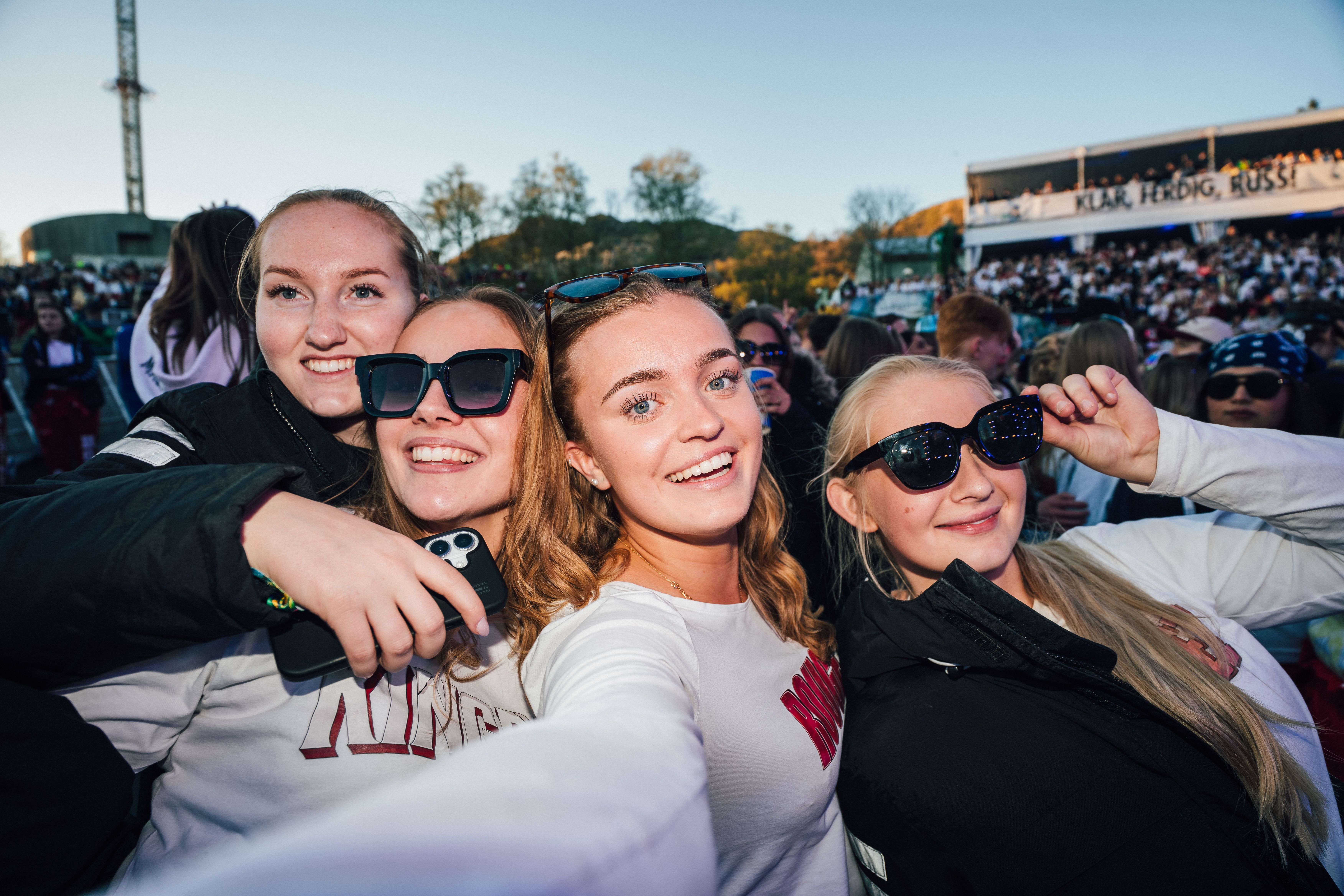 Russ på Parkscenen under Landstress Stavanger.