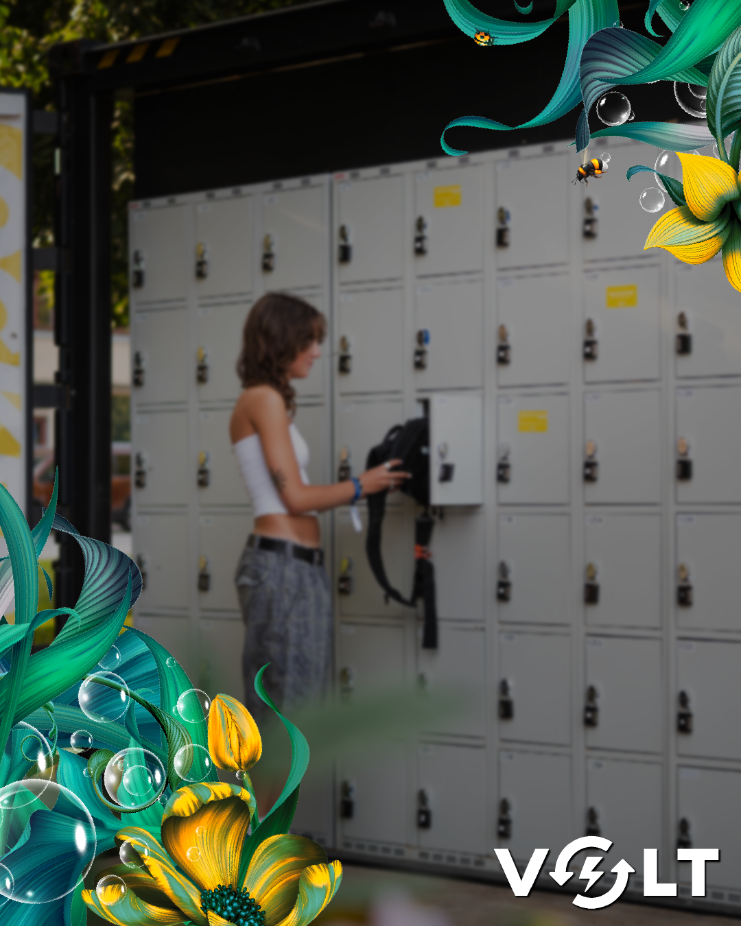 Oppbevaringsskap fra Volt under LS2026.