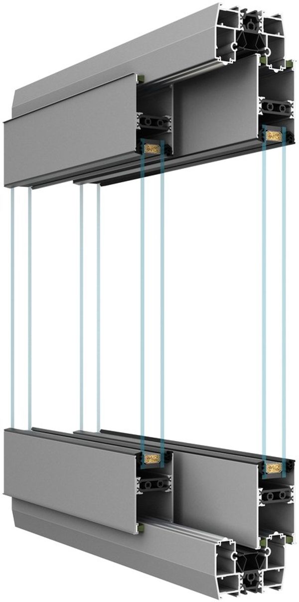 DA-40 (GLD / ST) window profile cross-section