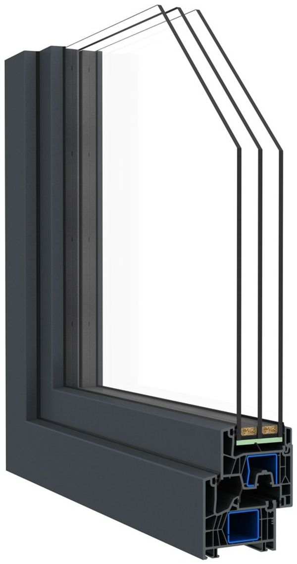 DPX-76 eXplore window profile cross-section