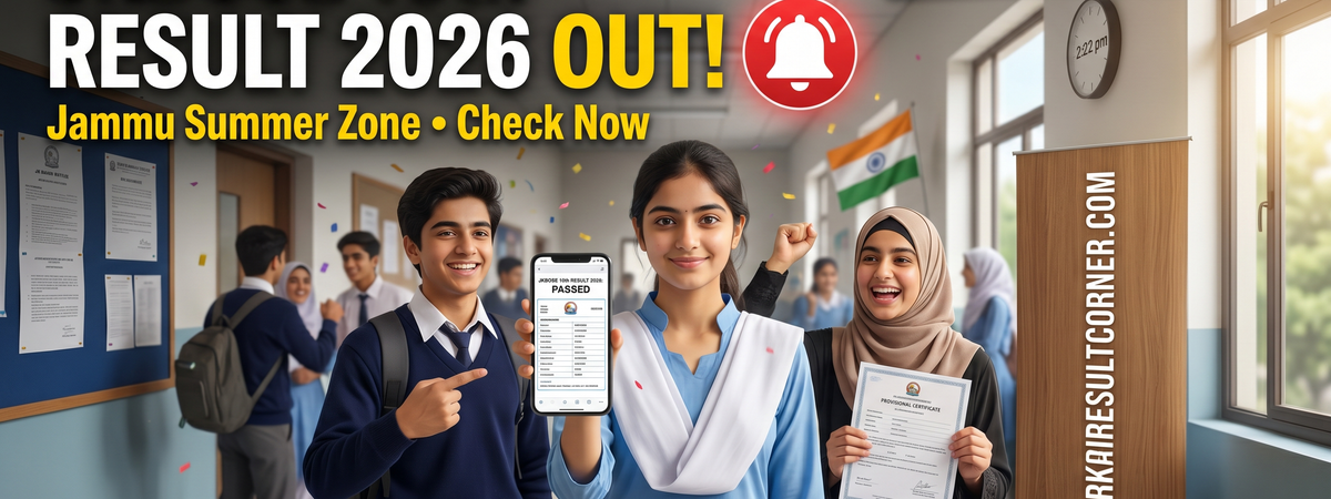 JKBOSE Class 10th Result 2026 Out Now: Download Summer Zone Marksheets
