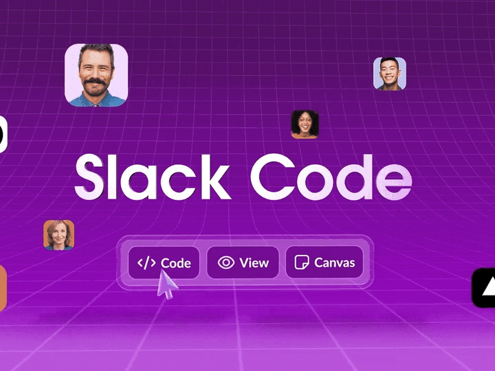 Illustratsioon uudisele: Slack Code tõi kodeerimisagendid meeskonna ühisesse projektikanalisse