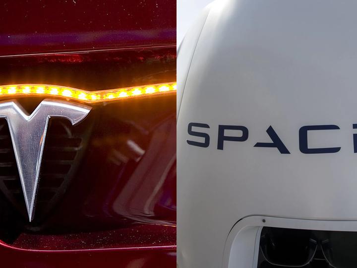 Soovituslik kujundus Texase Terafabi kiibitootmise, pakendamise ja testimise ühendusest Tesla ning SpaceX-i süsteemidega.