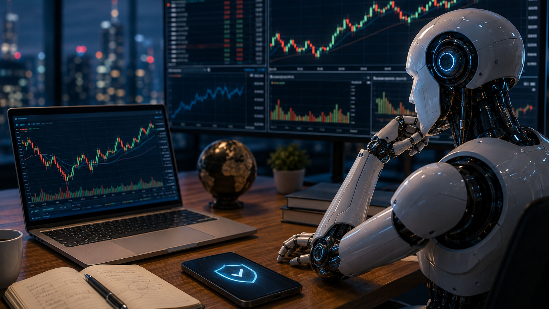 Illustratsioon: Forex-robotid muudavad automatiseeritud kauplemise kättesaadavamaks, kuid riskid ei kao