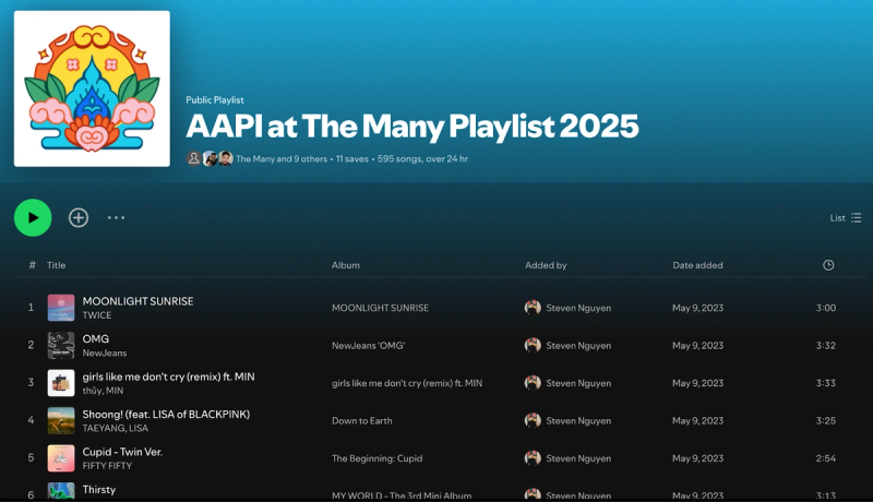 AAPI at The Many