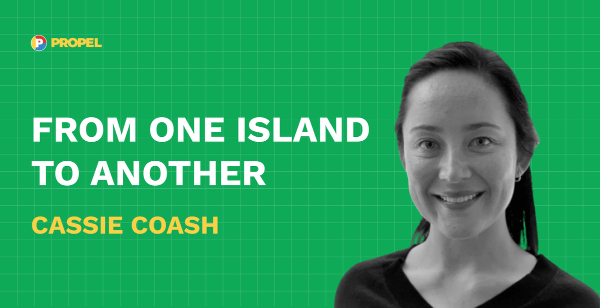 From one island to another