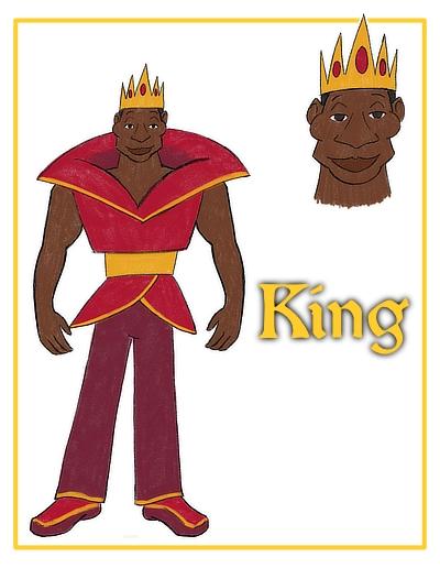 The King, Princess Trina's dad