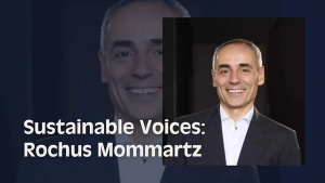 What makes Rochus Mommartz, CEO of responsAbility, climate positive about the future? 