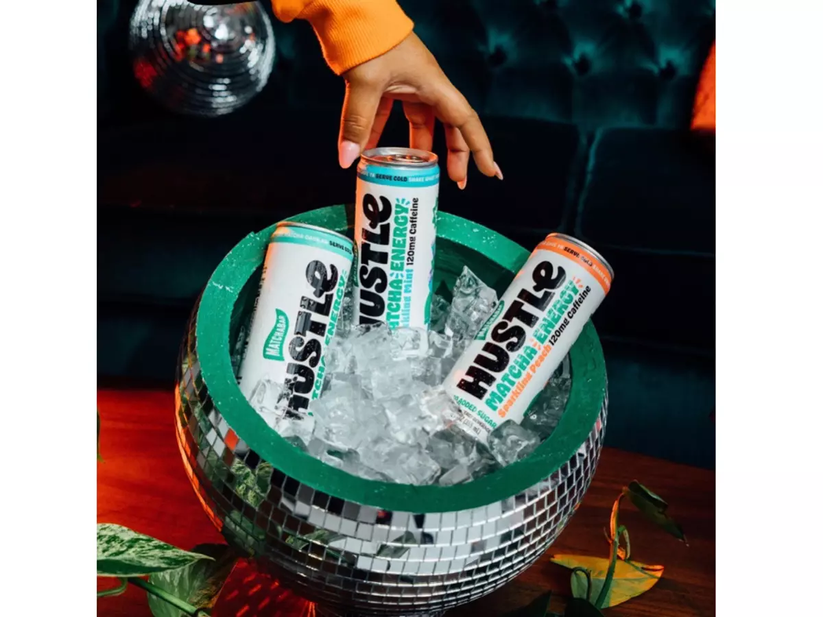 energy drink plant based hustle matchabar climate neutral climate positive