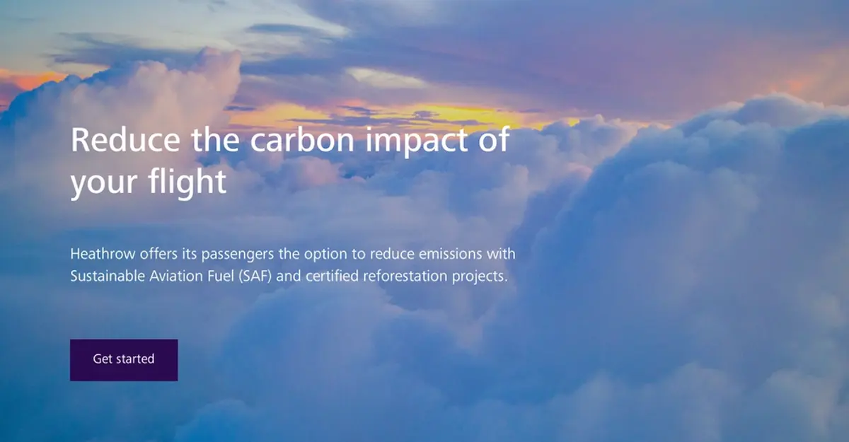 Heathrow become first UK airport to offer passengers the chance to offset carbon emissions with Sustainable Aviation Fuel in partnership with CHOOOSE