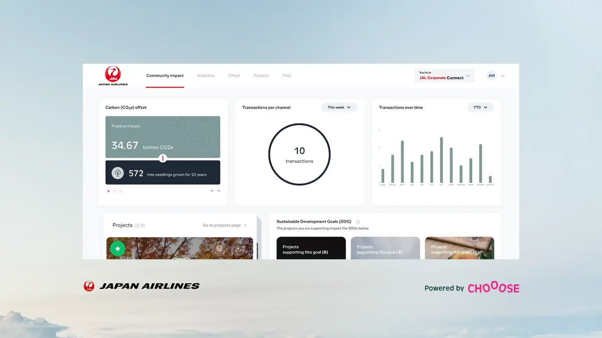 JAL launches new corporate climate program as part of ‘JAL Carbon Offset’ program