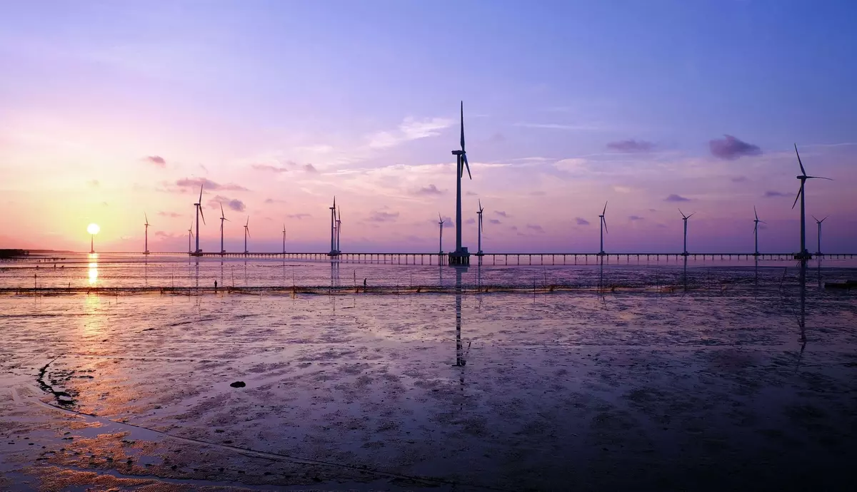 The Bac Lieu wind farm
