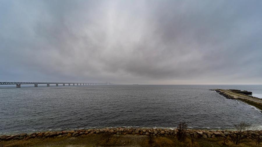 Blick zur Öresundbrücke