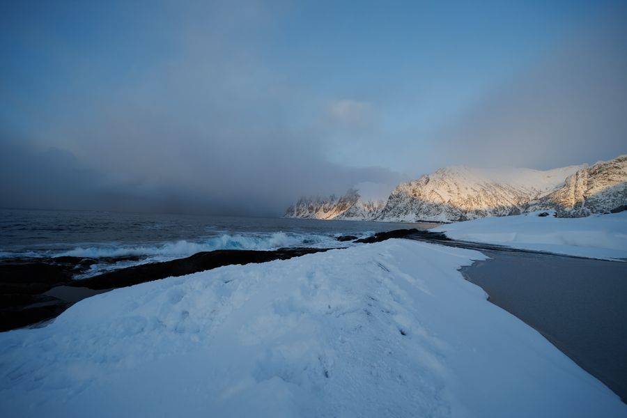 Schneeplateau am Tungeneset