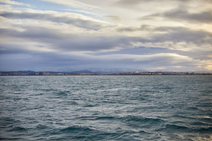 Reykjavík vom Wasser aus
