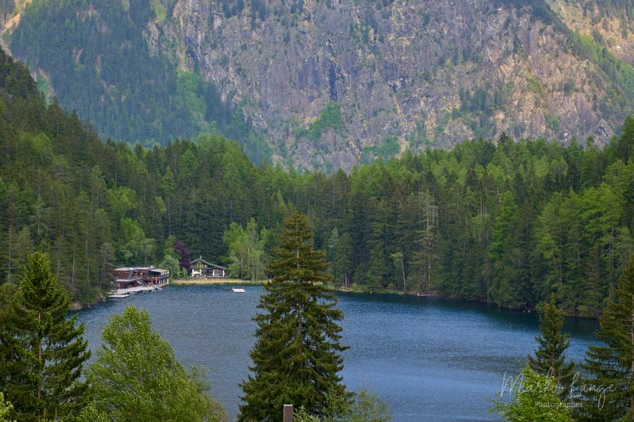 Piburger See mit Seegasthof