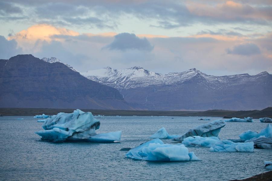 Der Diamantstrand bei Vík