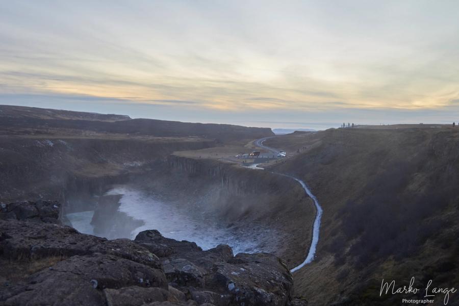 Die Schlucht des Gullfoss