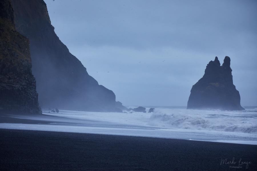 Reynisfjara im Winter