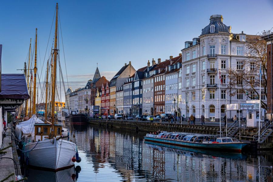 Boote im Nyhavn