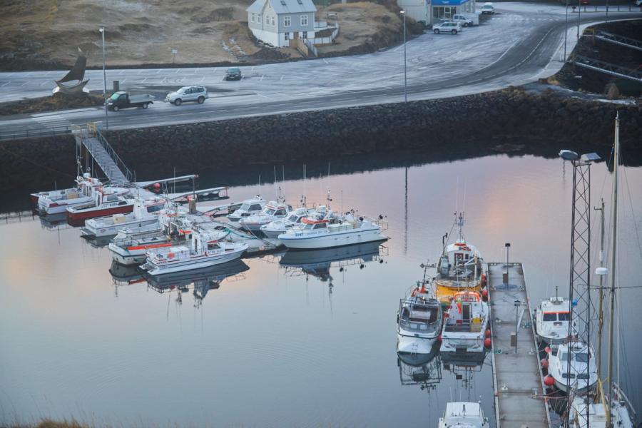 Hafenbecken von Stykkishólmur