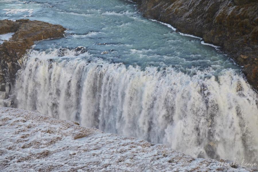 Der goldene Wasserfall