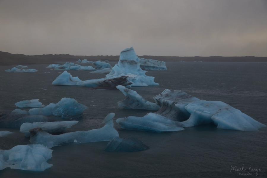 Treibeis im Jökulsárlón
