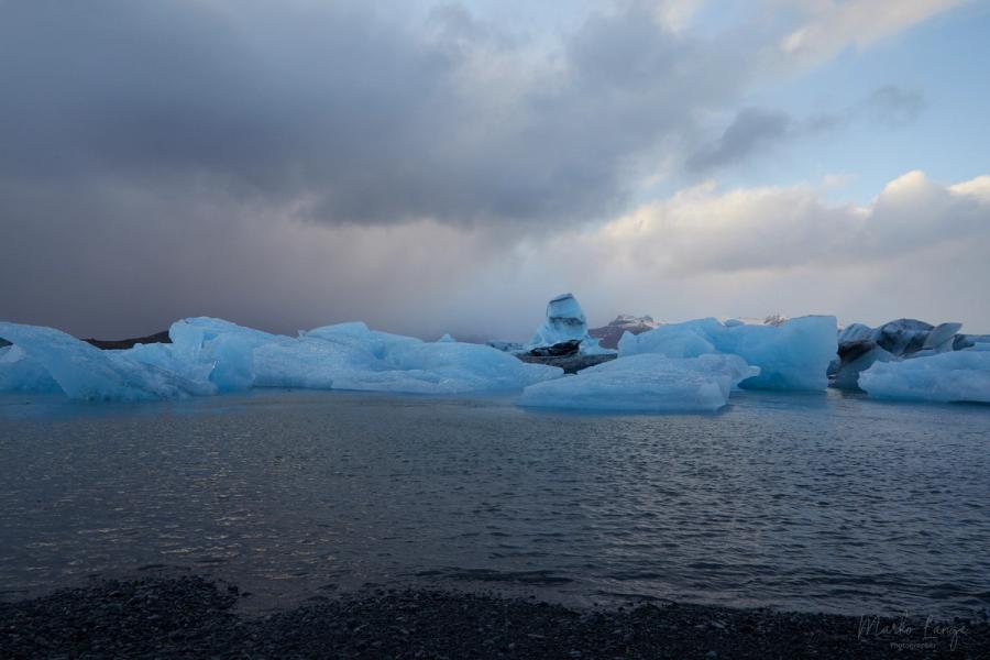 Treibeis im Jökulsárlón