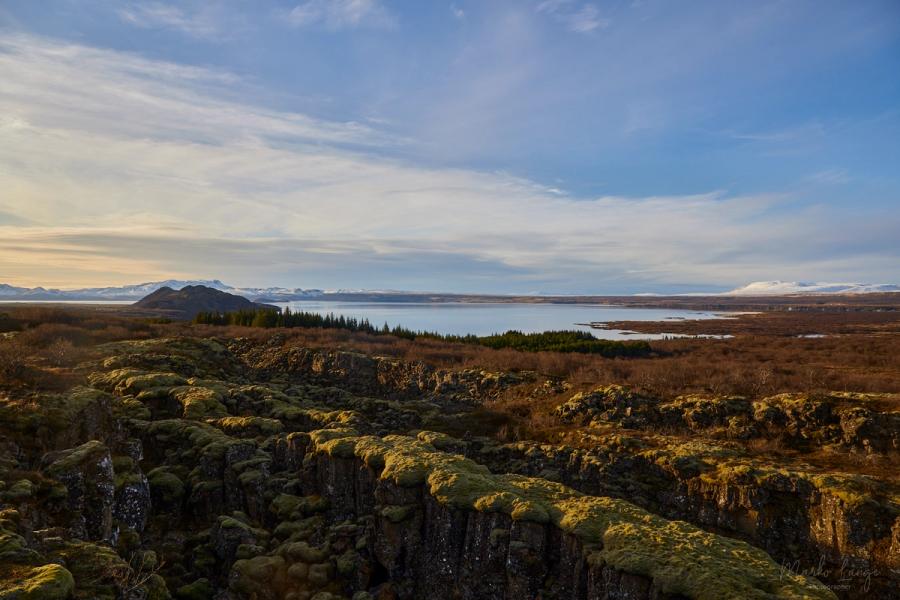 Die Grabenbruchzone von Þingvellir