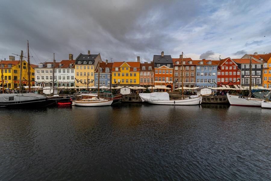 Nyhavn im Winterlicht