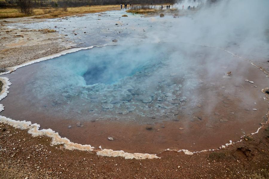 Ausbruch des Strokkur