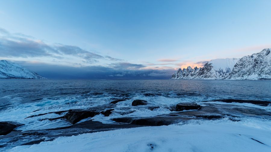 Weite Bucht am Tungeneset
