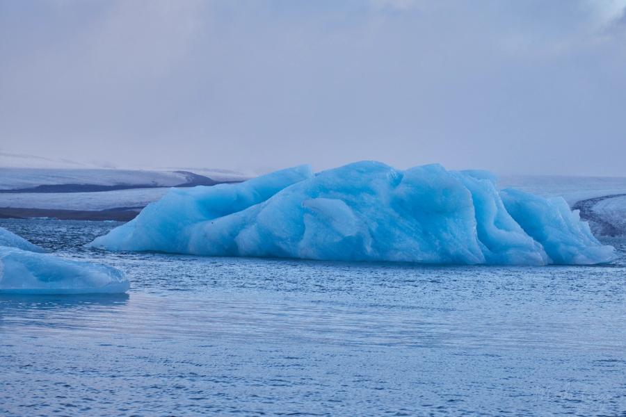 Stille im Jökulsárlón