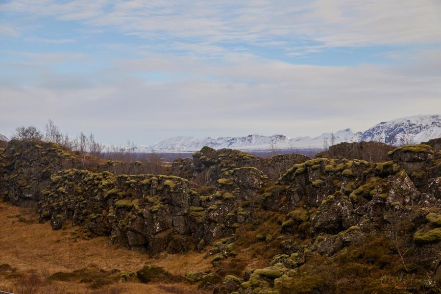 Die Grabenbruchzone von Þingvellir