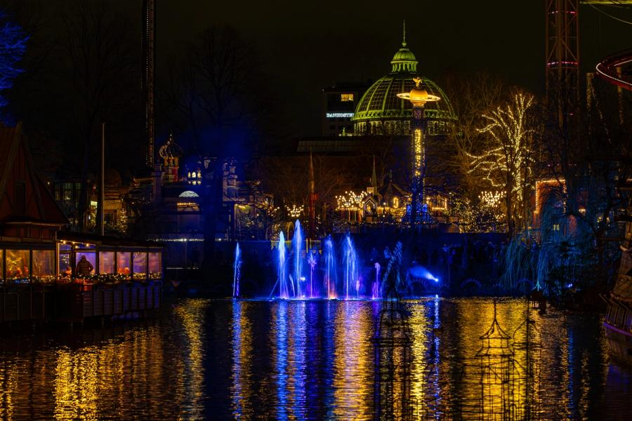 Wasserspiel im Tivoli