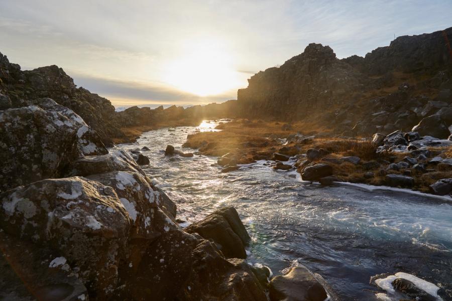 Almannagjá im Þingvellir