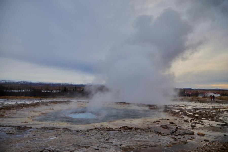 Geothermales Feld von Geysir