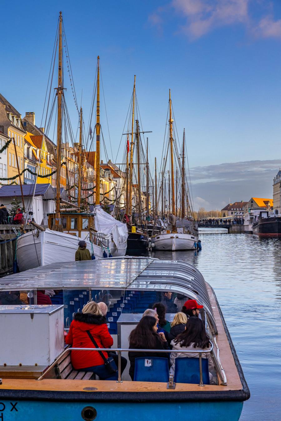 Segelmasten im Nyhavn
