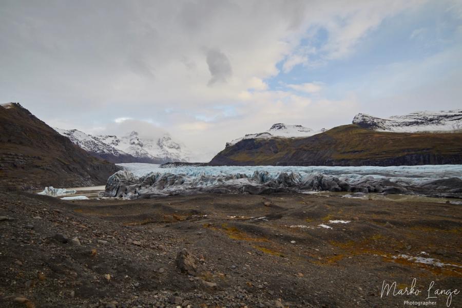 Auslassgletscher des Vatnajökull