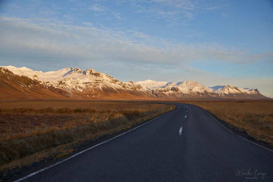 Straße zum Snæfellsjökull